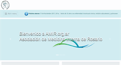 Desktop Screenshot of amir.org.ar